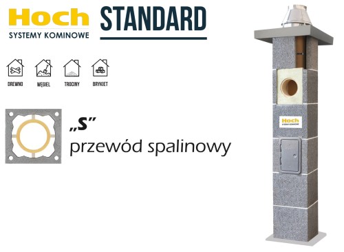 Komin ceramiczny HOCH Standard S fi 180 7 m
