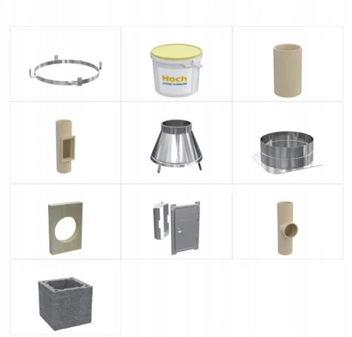 Komin ceramiczny HOCH Standard S fi 200 5 m