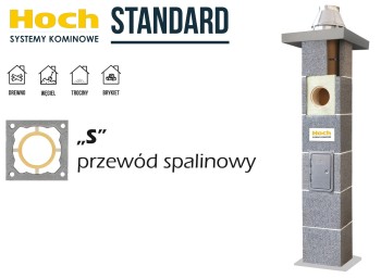 Komin ceramiczny HOCH Standard S fi 250 5,66 m  