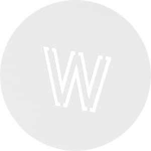 Drzwiczki rewizyjne na zawór wody 30x30 szare z literą "W" metalowe
