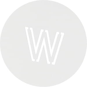 Drzwiczki rewizyjne na zawór wody 20x20 brązowe z literą "W" metalowe