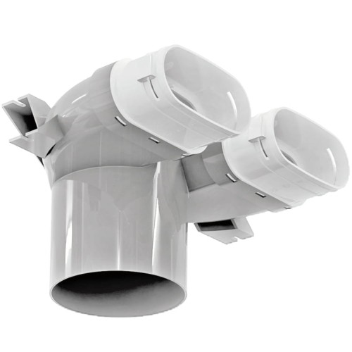 Skrzynka rozprężna do rekuperacji fi 125 2x52 FlexiVent 0810125/52x2