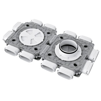 Skrzynka rozdzielcza do rekuperacji fi 160 12x52 FlexiVent 1060160/52x12