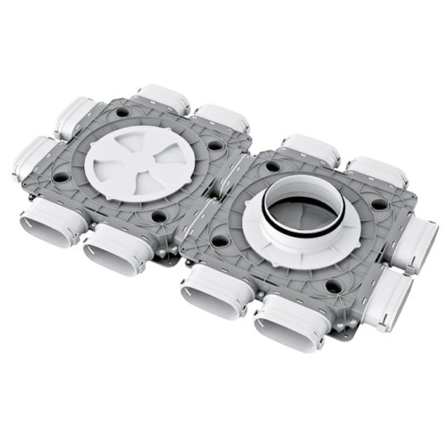 Skrzynka rozdzielcza do rekuperacji fi 200 12x52 FlexiVent 1060200/52x12