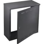 Szafka gazowa 40x40x25 grafit bez pleców z dnem