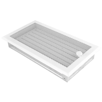 Kratka kominkowa STANDARD 16x32 z żaluzją biała