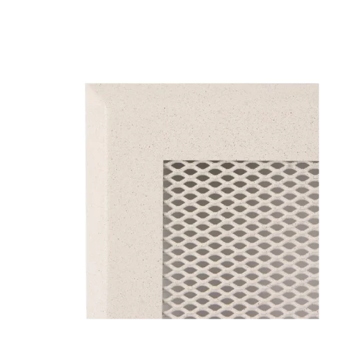 Kratka kominkowa STANDARD 10x20 krem brokatowy