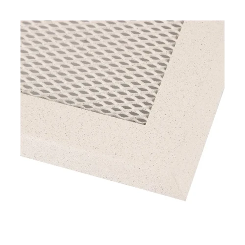 Kratka kominkowa STANDARD 10x20 krem brokatowy