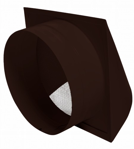Czerpnia / Wyrzutnia powietrza CWPO fi 250 brązowa RAL 8017