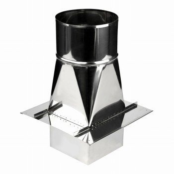 Przejście redukcyjne fi 160 14x14 1,0 mm żaroodporne