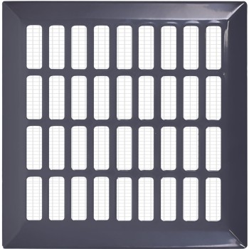 Kratka wentylacyjna 14x14 antracyt prosta EWS