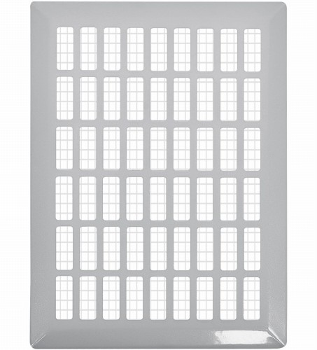 Kratka wentylacyjna 14x21 szara prosta EWS