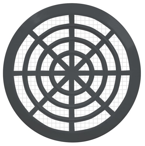 Kratka wentylacyjna sufitowa fi 100 antracyt SEWOS