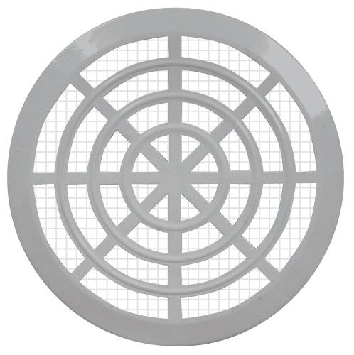 Kratka wentylacyjna sufitowa fi 110 szara SEWOS