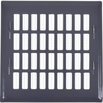 Kratka wentylacyjna 10x10 antracyt prosta EP