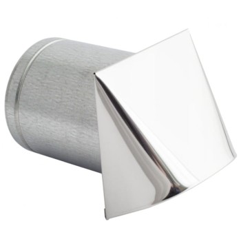 Czerpnia powietrza ścienna CZNP fi 100 chromoniklowa