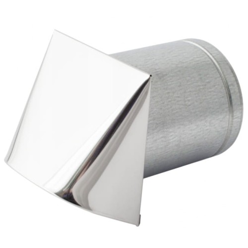 Czerpnia powietrza ścienna CZNP fi 125 chromoniklowa