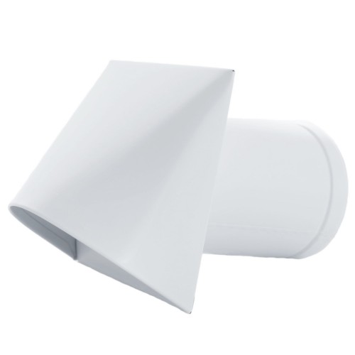 Czerpnia powietrza ścienna CZNP fi 100 biała