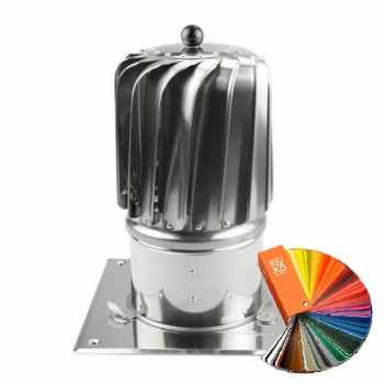  Turbowent Tulipan Darco fi 150 podstawa kwadratowa malowana RAL TU150ML-T-PK