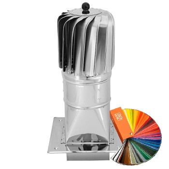  Turbowent Tulipan Darco fi 150 podstawa redukcyjna malowana RAL TU150ML-T-PKR