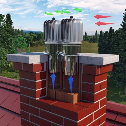 Turbowent Tulipan Darco fi 150 z podstawą zamykającą TU150CHCH-T-B-K