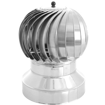  Turbowent Tulipan Darco fi 200 z podstawą zamykającą TU200CHAL-B-K