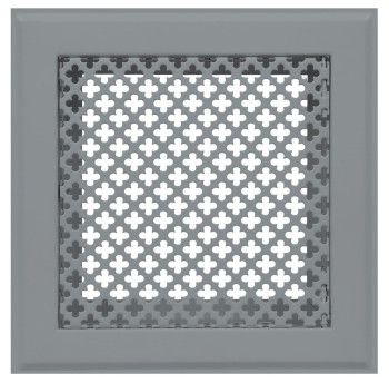 Kratka kominkowa "Koniczynka" 15x15 szara