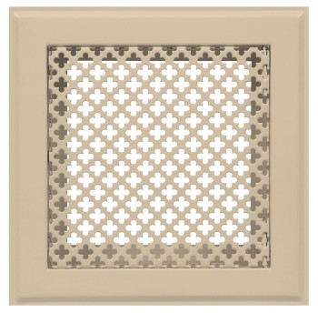 Kratka kominkowa "Koniczynka" 15x15 beżowa