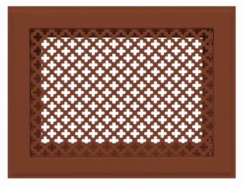 Kratka kominkowa "Koniczynka" 15x30 ceglasta