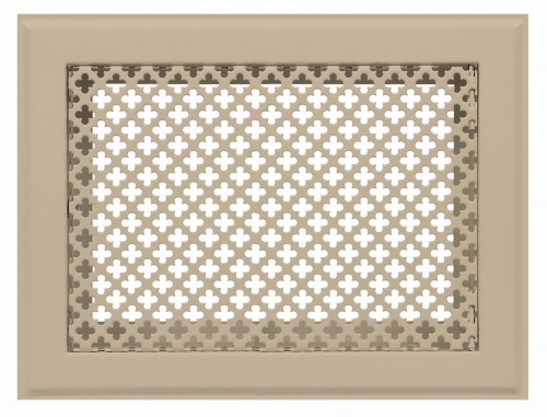 Kratka kominkowa "Koniczynka" 15x30 beżowa