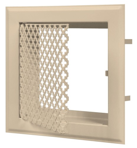 Kratka kominkowa "Koniczynka" 15x20 beżowa