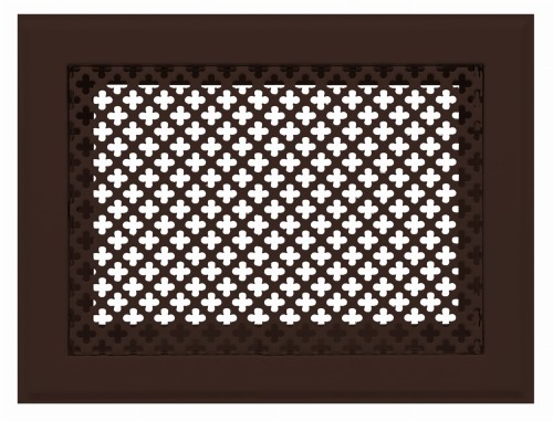 Kratka kominkowa "Koniczynka" 15x30 brązowa