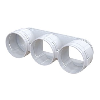 Moduł przyłączeniowy 3x75 do rekuperacji FlexiVent 0601/75×3