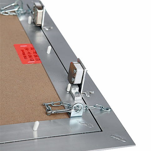 Przeciwpożarowa klapa rewizyjna do ścian g-k 50x50 odporność EI30-EI120