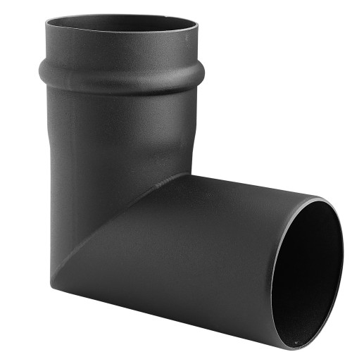 Kolano spalinowe dwusegmentowe do pieców na pelet fi 100 90º Darco SPKP