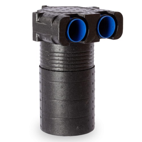 Skrzynka rozprężna 2x75 fi 125 wydłużona FLX-PLO-EPP-L26-F ALNOR