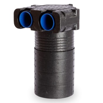 Skrzynka rozprężna 2x75 fi 125 wydłużona FLX-PLO-EPP-L30-F ALNOR