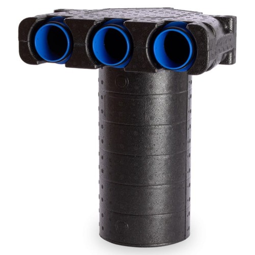 Skrzynka rozprężna 3x75 fi 125 wydłużona FLX-PLO-EPP-L30-F ALNOR