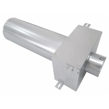 Skrzynka rozprężna przelotowa jedno-króćcowa SK 1x75/125 ocynkowana