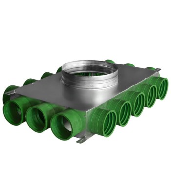 Rozdzielacz rurowy szesnasto-króćcowy SKGM 16x75/200