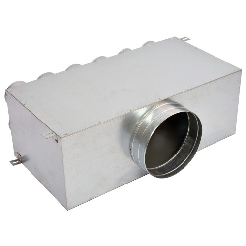 Rozdzielacz rurowy dwurzędowy czternasto-króćcowy SK 14x75/200 ocynkowany