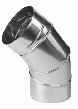 Kolano kominowe nastawne fi 100 kwasoodporne 