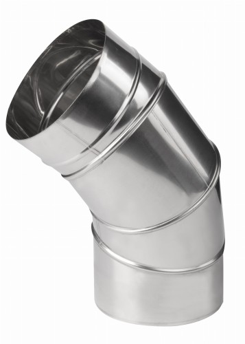 Kolano jednościenne nastawne kwasoodporne fi 100