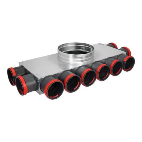 Rozdzielacz rurowy dziesięcio-króćcowy SKPK 10x75/160