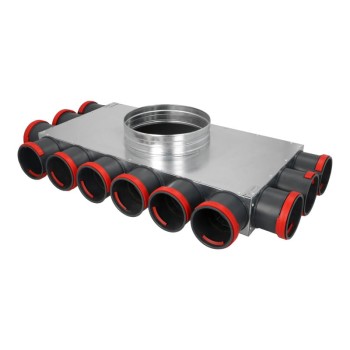 Rozdzielacz rurowy dwunasto-króćcowy SKPK 12x75/160