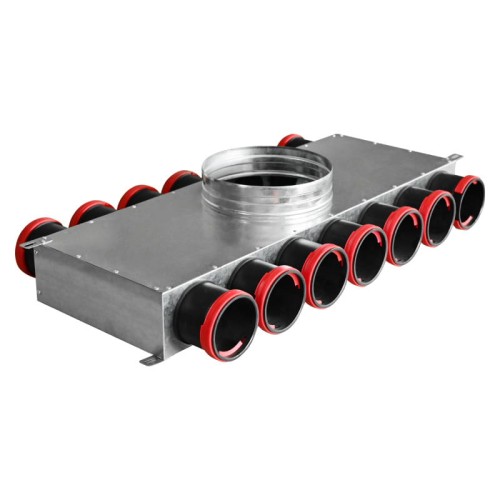 Rozdzielacz rurowy czternasto-króćcowy SKPK 14x75/160