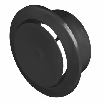 Anemostat nawiewny z tworzywa VAN fi 100 Awenta PRO czarny