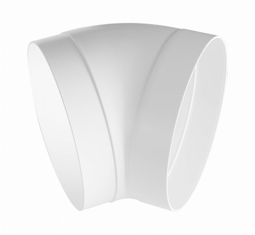 Kolano do kanałów wentylacyjnych okrągłych 45 st. fi 160 ABS Awenta KO160-23/45