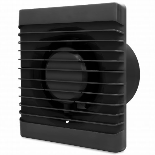 Wentylator łazienkowy airRoxy planet eneRgy 80 Standard czarny