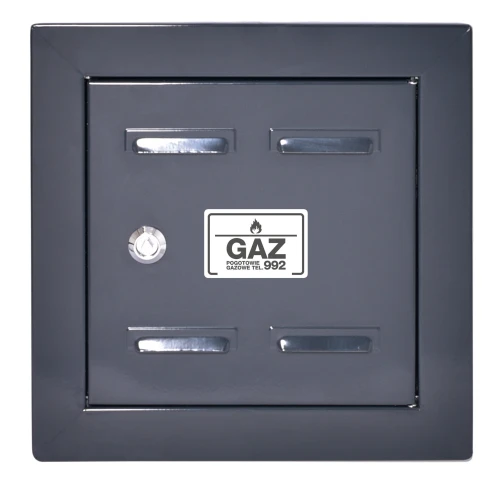 Drzwiczki gazowe 20x30 antracyt